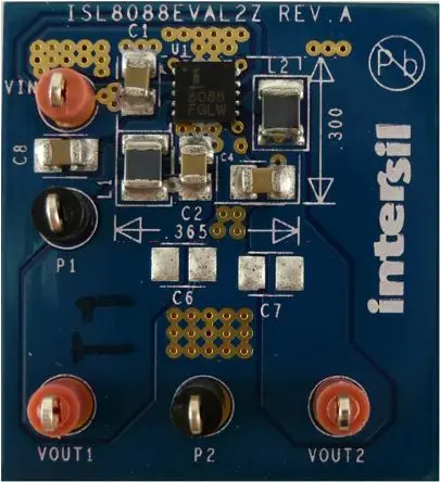 Produktfoto 1 von Renesas Electronics ISL8088 Evaluierungsplatine, Evaluierungsplatine Abwärtsregler, für Synchroner Abwärtsregler