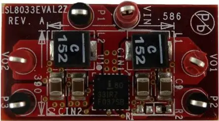 Produktfoto 1 von Renesas Electronics ISL8033 Evaluierungsplatine, Evaluierungsplatine Abwärtsregler, für Synchroner Abwärtsregler