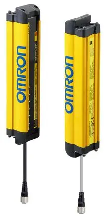 Produktfoto 1 von Omron F3SG-RE Lichtvorhang Strahlabstand 30 mm Empfänger Typ c Typ 2 20-Strahl, Schutzhöhe 430 mm