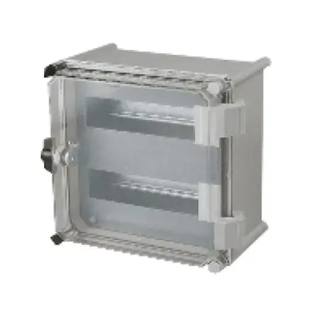 Produktfoto 1 von Schneider Electric PanelSeT Typ Modulares Verteilungs-Chassis 2-Einbaustellen 24-Module Grau