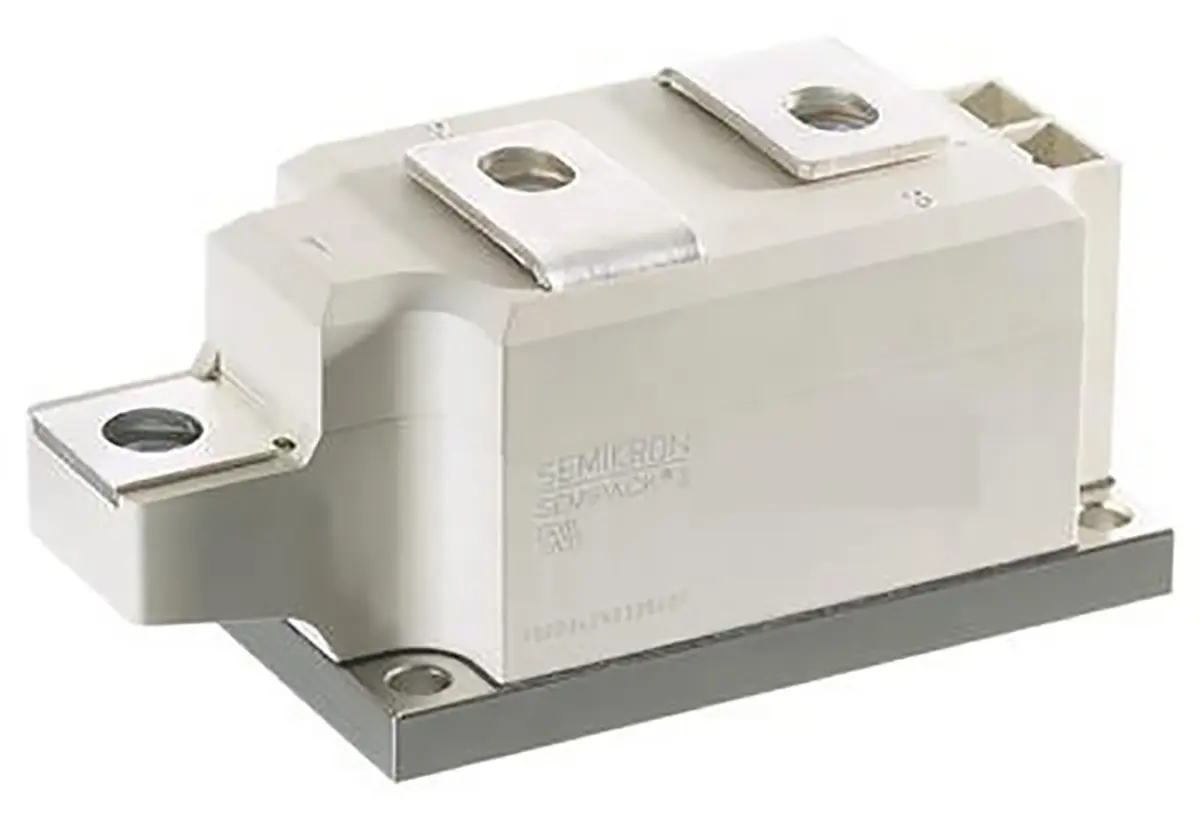 Produktfoto 1 von Semikron Danfoss SKKE 380 Panel Diode Gleichrichterdiode Einfach, 1600 V / 380 A, 2-Pin SEMIPACK3