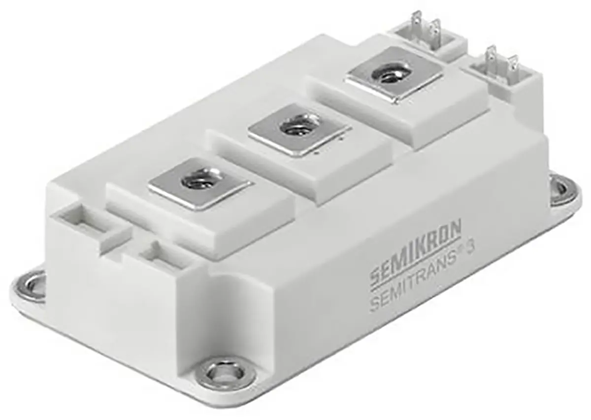 Produktfoto 1 von Semikron Danfoss IGBT-Modul / 616 A 20V max. Dual, 1200 V, 7-Pin SEMITRANS3 N-Kanal