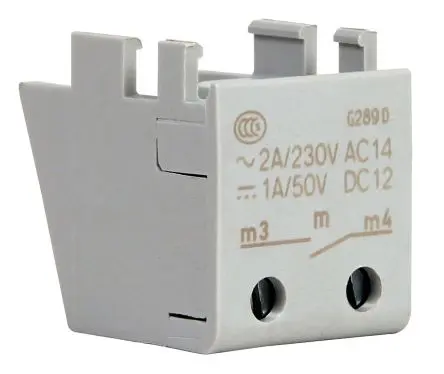 Produktfoto 1 von Allen Bradley 230 V ac, 30V dc Bulletin 189-AB Geräteschutzschalter Hilfsauslöser für DC-Schutzschalter 1492-D,