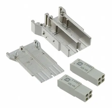 Produktfoto 1 von HARTING HAN Modular Modul für robusten Stromversorgungsstecker Buchse, 8-polig 10A, Kabel, Steckverbindermodul