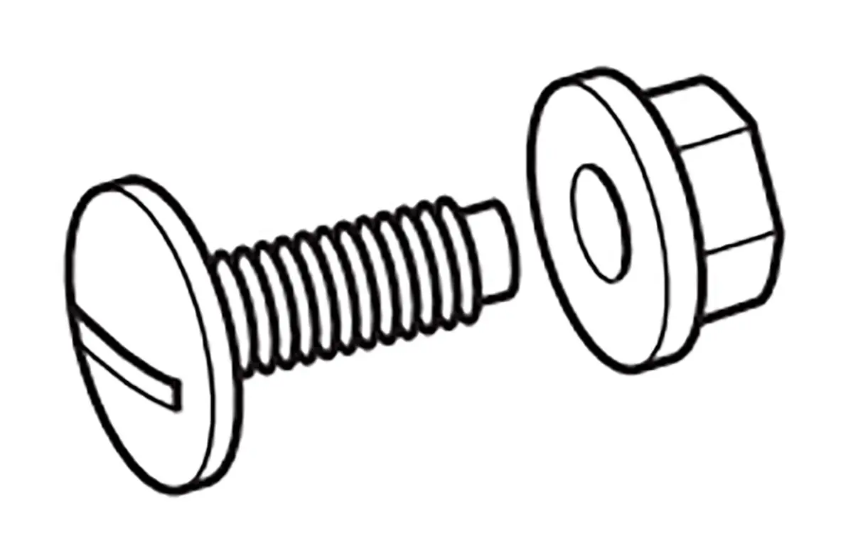Produktfoto 1 von Cablofil International Kunststoffmutter und -schraube, Polyvinylchlorid