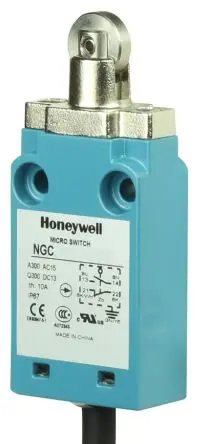 Produktfoto 1 von Honeywell NGC Endschalter, Rollenstößel 1-poliger Umschalter, IP67, Metall 240V ac 6A