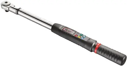 Produktfoto 1 von Facom 1/2 Zoll Drehmomentschlüssel 10 → 200Nm, Länge 530 mm, ±2 % ISOCAL