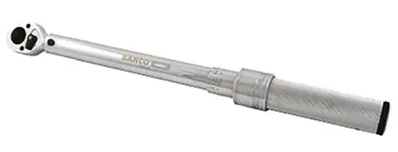 Produktfoto 1 von Bahco 9.53 mm Klick-Drehmomentschlüssel Vierkant 13.6 To 108.5 Nm, Länge 422mm, 4%(Tightening), 6%(Reverse),