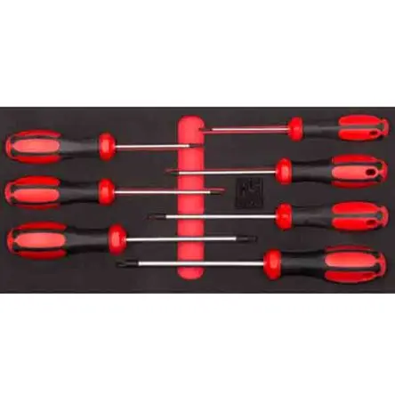 Produktfoto 1 von RS PRO Schraubendrehersatz Standard-Schraubendrehersatz, 7-teilig Innensechsrund