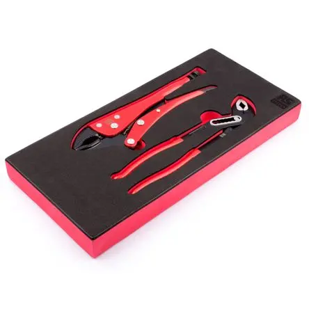 Produktfoto 1 von RS PRO Zangensatz 2 Stk. 250 mm Gripzange, Wasserpumpenzange