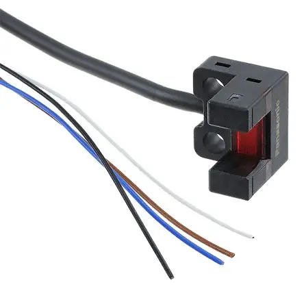 Produktfoto 1 von Panasonic PM-25 Gabel Optischer Sensor, Durchgangsstrahl, NPN Ausgang, Kabel