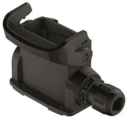 Produktfoto 1 von HARTING Han-Eco Gehäuse für robusten Stromversorgungsstecker 1 Hebel 1, Oberfläche 10A Steckverbindergehäuse, IP65