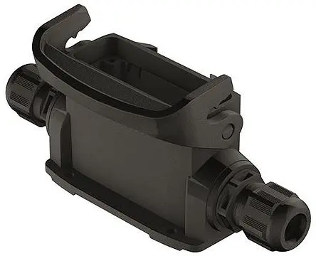 Produktfoto 1 von HARTING Han-Eco Gehäuse für robusten Stromversorgungsstecker 1 Hebel 1, Oberfläche 16A Steckverbindergehäuse, IP65
