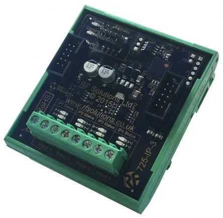 Produktfoto 1 von RF Solutions Fernsteuerung Basisstationen Eingangsmodul 868 MHz FSK 4-Kanäle 12/32 V