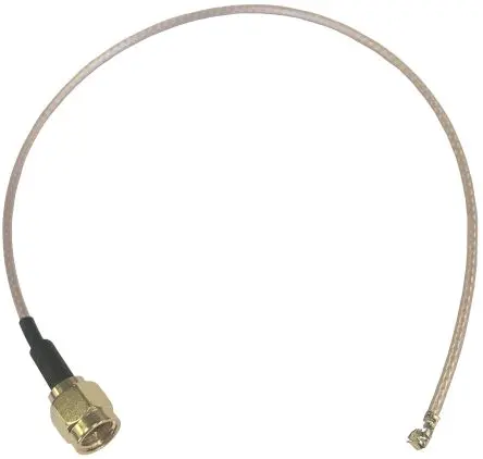 Produktfoto 1 von RF Solutions CBA Koaxialkabel Buchse, 50 Ω Stecker, 250 mm, UFL / SMA, Schwarz