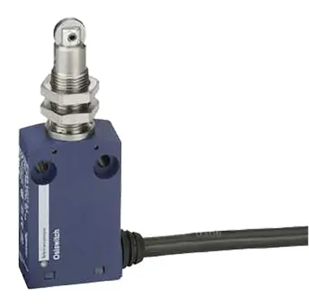 Produktfoto 1 von Telemecanique Sensors OsiSense XC Endschalter, Rollenstößel 2-polig, IP65, Kunststoff 240V ac 6A