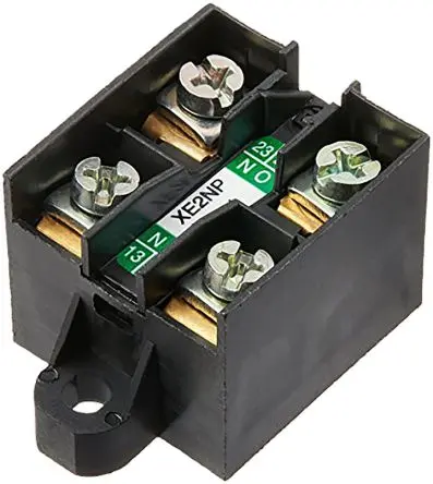 Produktfoto 1 von Telemecanique Sensors OsiSense XC Endschalter-Kontaktblock 2 Schließer 2-polig Schraubanschlussklemme
