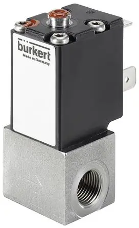 Produktfoto 1 von Bürkert 2871, 2 Proportionales Magnetventil 24V dc, Öffner G 1/8 in