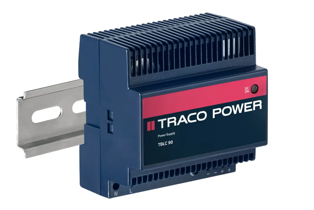 Produktfoto 1 von TRACOPOWER TBLC 90 DIN-Schienen Netzteil Getaktet 24V dc / 3.75A 90W 85 → 264V ac