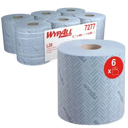 WYPALL WypAll® L20 General Clean™ (7277) L20 Papierhandtuch Rolle, 380 x 200 mm 2, 2400-Blatt