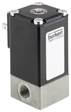 Produktfoto 1 von Bürkert 2873, 2 Proportionales Magnetventil 24V dc, Öffner 3.18 mm 3.18 mm