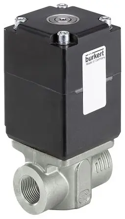Produktfoto 1 von Bürkert 2875, 2 Proportionales Magnetventil 24V dc, Öffner 9.53 mm 9.53 mm