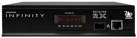 Produktfoto 1 von Adder KVM-Extender USB Empfänger DVI 10000 m 1 Anschlüsse 1 1 Displays