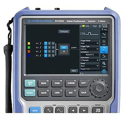 Produktfoto 1 von Rohde & Schwarz Oszilloskop-Software für Serie RTH1002, Serie RTH1004