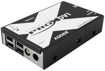 Produktfoto 1 von Adder KVM-Extender USB Extender-Paar DVI 50 m 1 Anschlüsse 1 1 Displays Catx