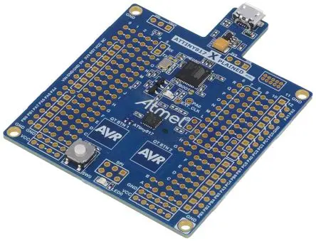 Produktfoto 1 von Microchip Xplained Mini MCU, Evaluierungskit Evaluierungsplatine SAM ATtiny817