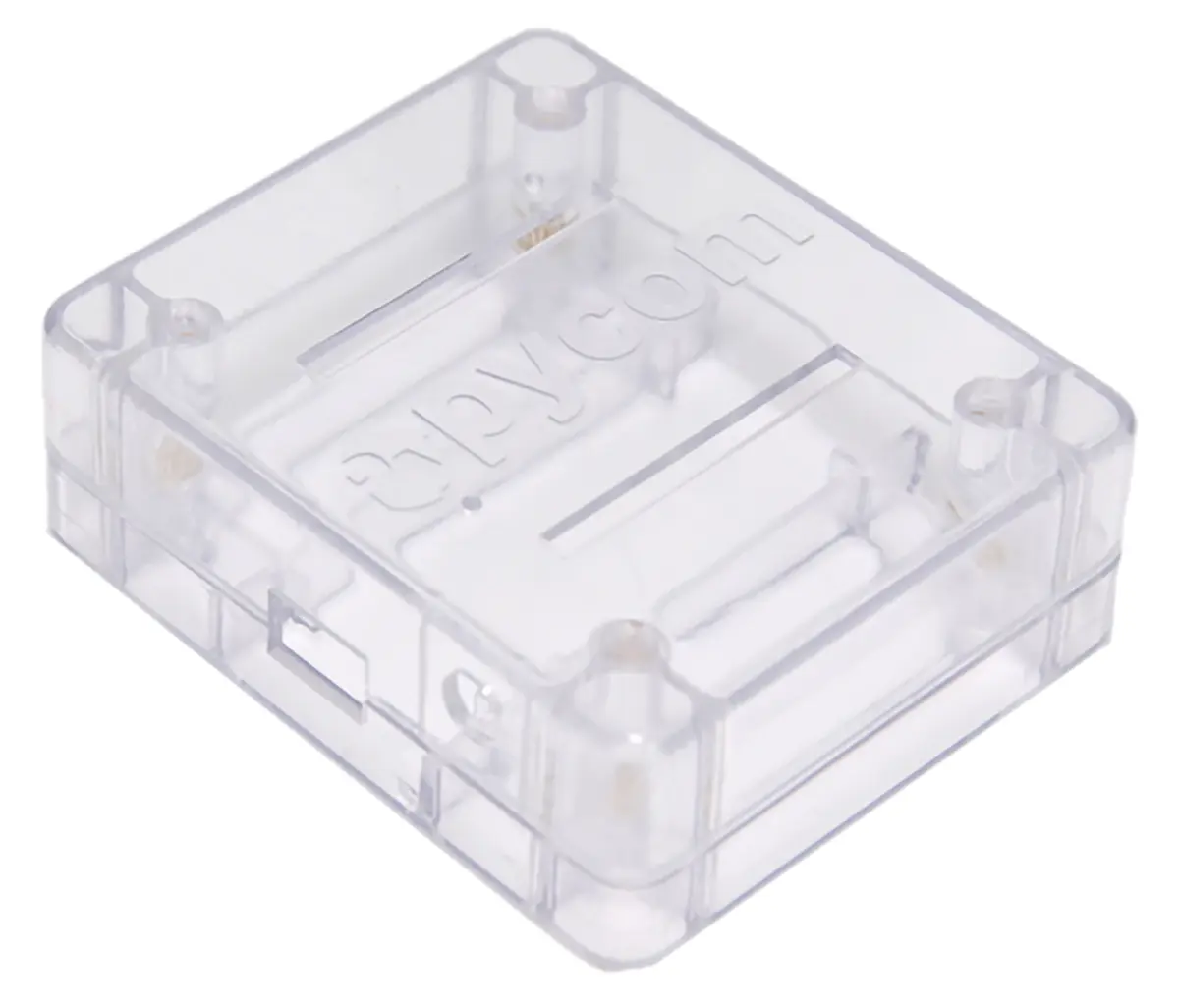 Pycom Gehäuse der Entwicklungsplatine, Klar, Kunststoff, für Erweiterungsplatine, LoPy, WiPy, 28.5 mm