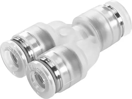 Produktfoto 1 von Festo NPQP, 133119 Polypropylen Pneumatischer Anschluss, Push-in 4 mm Einsteck-Anschluss Einsteck-Anschluss
