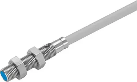 Produktfoto 1 von Festo SIEN M5 Induktiver Näherungssensor, Gewinderohr PnP / 200mA 0.8 mm, IP67 30 V dc