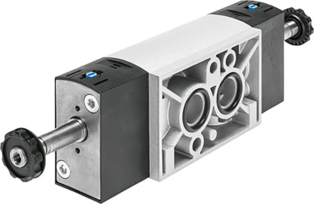 Festo VSNC 577258 Pneumatik-Magnetventil 5/2 Double Solenoid Durchsteckmontage G1/4, Pneumatisch/Pneumatisch-betätigt
