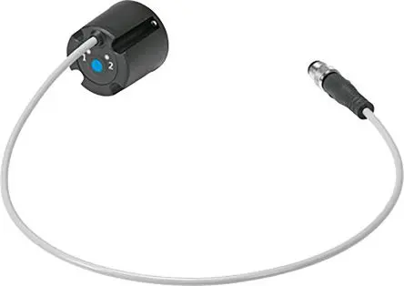 Produktfoto 1 von Festo SRBS-Serie 2619969 M 8 Steckverbinder 10V dc, 30 V dc Pneumatiksensor LED Signalleuchten, IP68, IP65