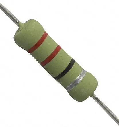 Produktfoto 1 von Arcol Ohmite OX Keramik Widerstand, Axial 220 Ω 10 % / 1 W