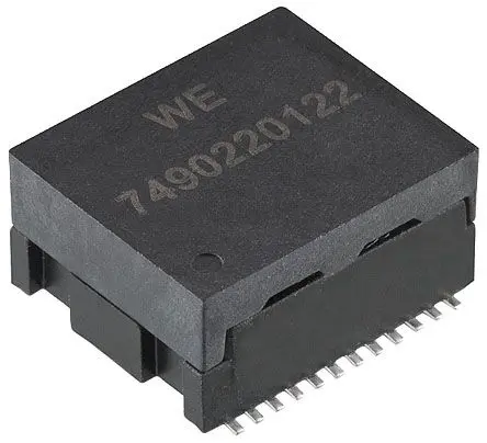 Wurth Elektronik LAN-Ethernet-Transformator Oberfläche 1 Ports -1dB, L. 18.29 mm B. 14.7mm T. 8.8 mm