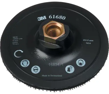 Produktfoto 1 von 3M Trägerscheibe Stützteller für den Mittenkontakt