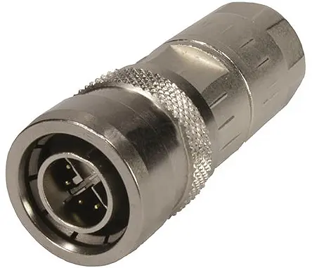 Produktfoto 1 von HARTING M12 18.65 mm M12 Rundsteckverbinder Buchse 8-polig Stecker 500mA Kabel IP54
