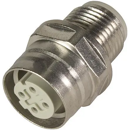 Produktfoto 1 von HARTING, Gerade Rundsteckverbinder Adapter M12 M12 Stecker