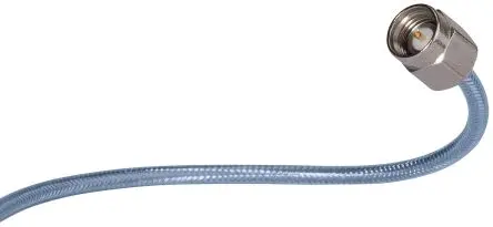 Huber+Suhner Minibend Koaxialkabel Stecker, 50 Ω Stecker, 76.2 mm, SMA / SMA, Blau