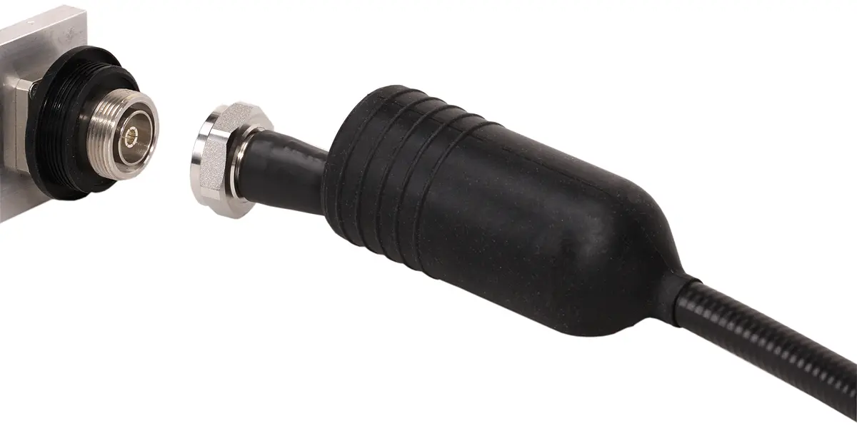 Produktfoto 1 von Huber+Suhner UWP Zugentlastungstülle Manschette für-RF-Steckverbinder Leitung inklusive