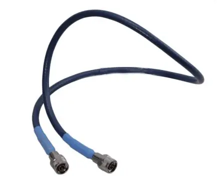 Produktfoto 1 von Huber+Suhner Sucoflex 126E Koaxialkabel Stecker, 50 Ω Stecker, 1 m, SMA / SMA, Blau