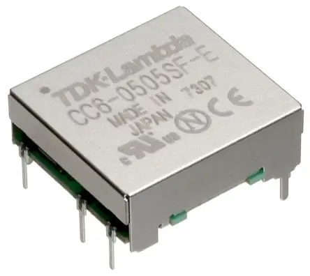 TDK-Lambda CC-E DC/DC Konverter, 5V dc OUT 2 mA Oberfläche 36V dc 500 V ac 6 W -40 °C 85 °C