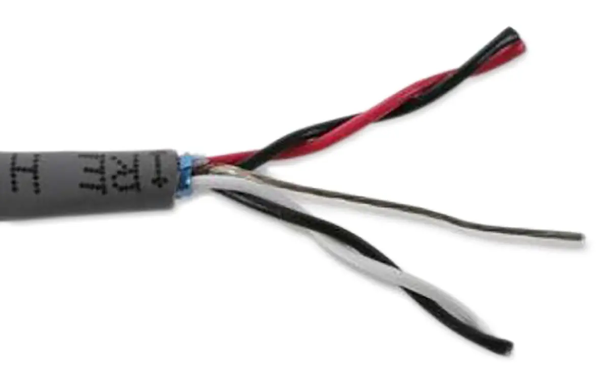 Produktfoto 1 von Alpha Wire Alpha Essentials Data & Bus Cable Datenkabel, 4-paarig 0.2 mm² 30 m Ø 7.11 mm Polyvinylchlorid isoliert Grau
