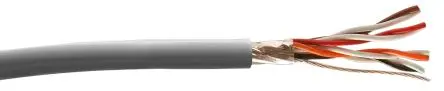 Alpha Wire Alpha Essentials Communication & Control Datenkabel, 6-paarig 304 m Ø 7.42 mm Polyvinylchlorid isoliert Grau