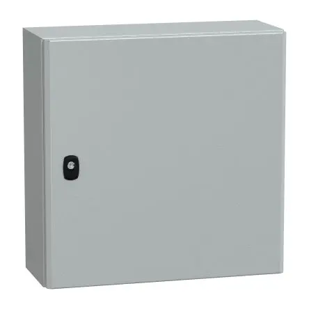 Produktfoto 1 von Schneider Electric PanelSet S3D Stahl Wandanschlusskasten Grau IP66, HxBxT 500 mm, 500 mm x 200 mm