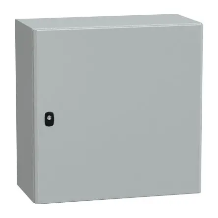 Produktfoto 1 von Schneider Electric PanelSeT S3D Stahl Wandgehäuse Grau IP66, HxBxT 600 mm x 600 mm x 300mm