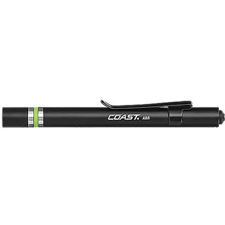 Coast Wiederaufladbar Stift-Taschenlampe LED Schwarz, 12 lm / RECHARGEABLE INSPECTION PENLIGHT, 110 mm