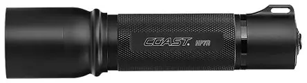 Produktfoto 1 von Coast Wiederaufladbar Taktische Taschenlampe LED Schwarz, 300 lm / HP, 156 mm